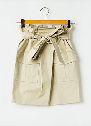 Fustă scurtă bej HARMONY femeie