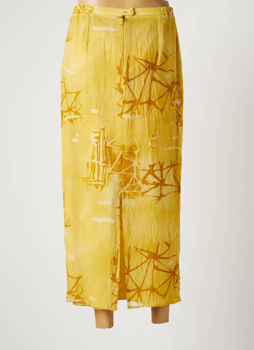 Fustă lungă galben CLAUDE BAUER femeie