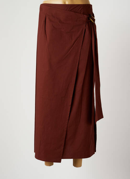 Fustă lungă maro MARIA BELLENTANI femeie