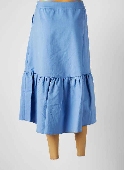 Fustă midi albastru HARMONY femeie