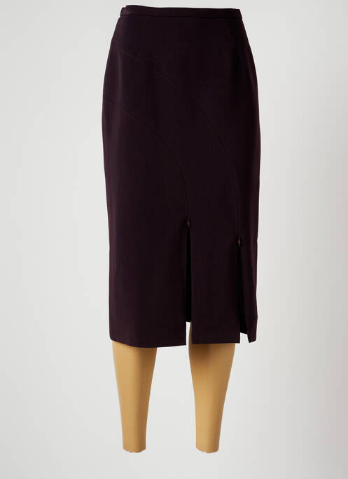 Fustă midi violet CHRISTINE LAURE femeie