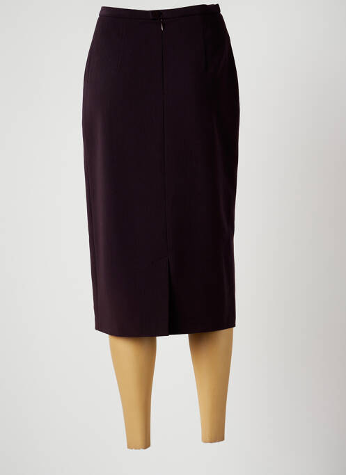 Fustă midi violet CHRISTINE LAURE femeie