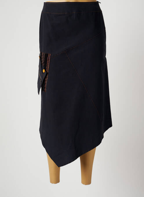 Fustă midi maro JEAN DELFIN femeie