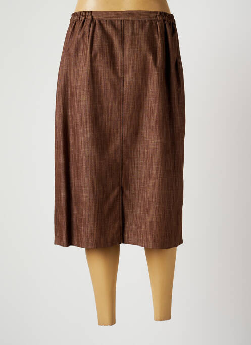 Fustă midi maro BRIGITTE SAGET femeie