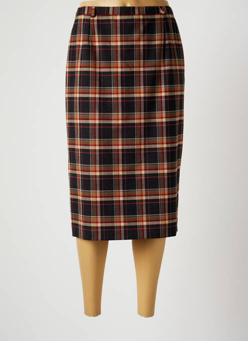 Fustă midi maro CLAUDE BAUER femeie