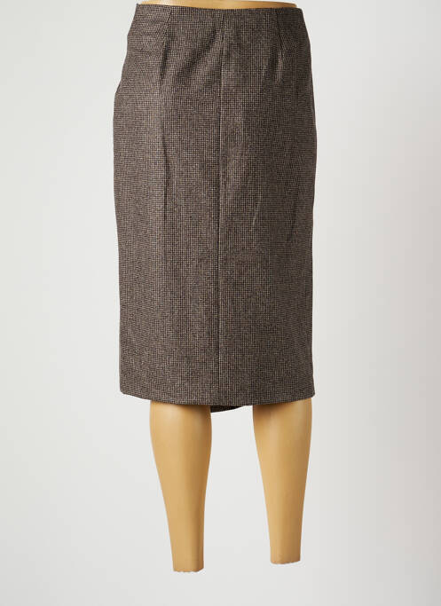 Fustă midi maro HARMONY femeie