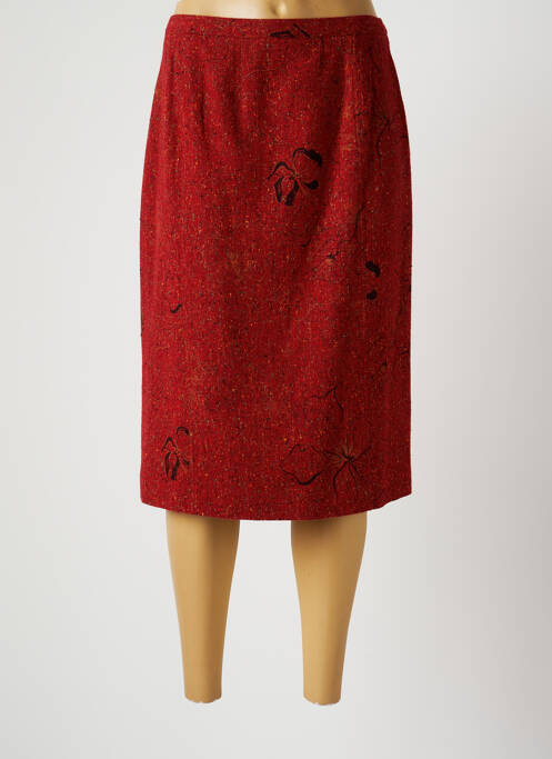 Fustă midi roșu CLAUDE BAUER femeie