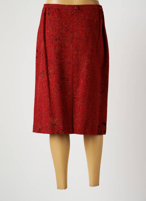 Fustă midi roșu CLAUDE BAUER femeie