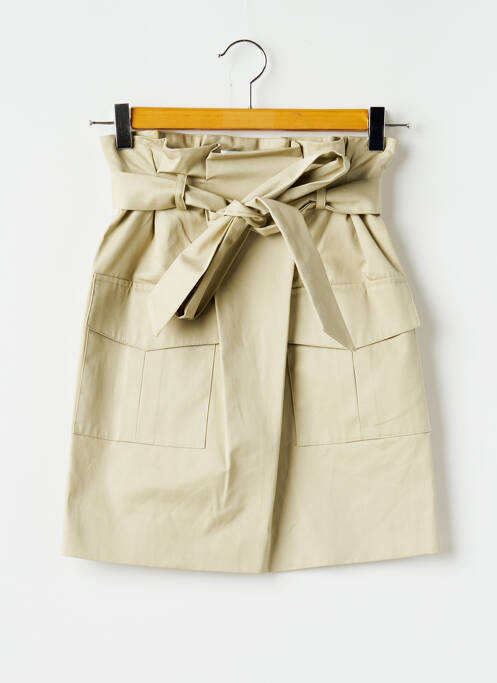 Fustă scurtă bej HARMONY femeie