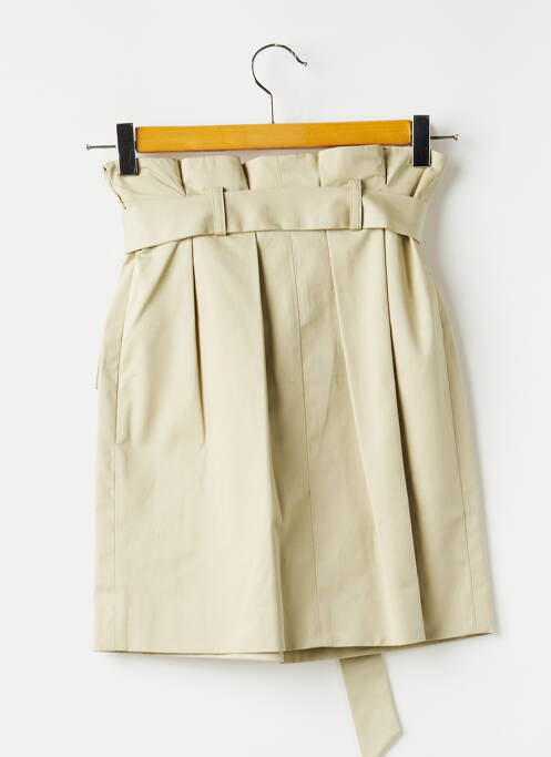 Fustă scurtă bej HARMONY femeie