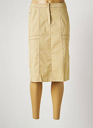 Fustă midi bej JEAN DELFIN femeie