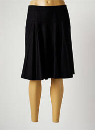 Fustă midi talie cu cleme negru ROSSO 35 femme