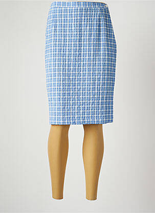 Fustă midi albastru JEAN DELFIN femeie