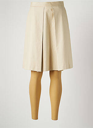 Fustă midi bej ALBERTO BIANI femeie