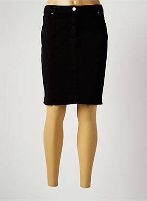 Fustă midi elasticitate negru EMMA & ROCK femeie