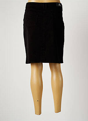 Fustă midi elasticitate negru EMMA & ROCK femeie