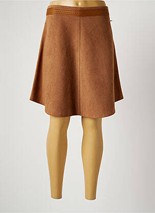 Fustă scurtă maro LO! LES FILLES femeie