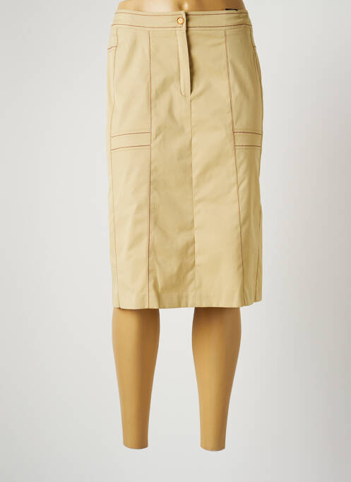 Fustă midi bej JEAN DELFIN femeie