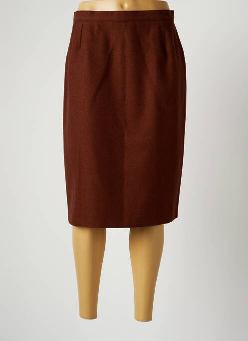 Fustă midi maro MISS HELEN femeie