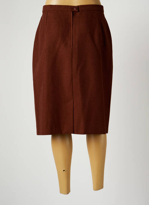 Fustă midi maro MISS HELEN femeie