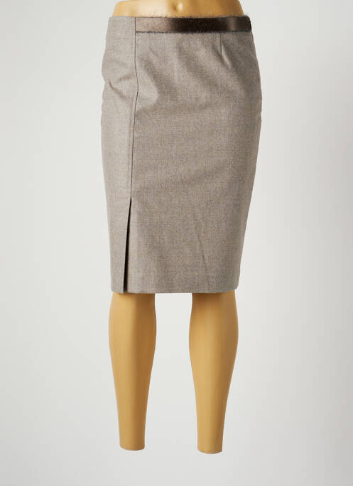 Fustă midi gri FABIANA FILIPPI femeie