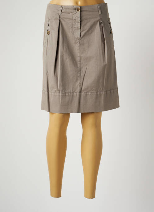 Fustă midi gri FABIANA FILIPPI femeie