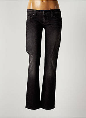 Blugi cu croială dreaptă maro LIU JO femeie