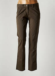 Pantalon chino țesătură poplin mărime normală verde REPLAY femme
