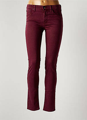 Pantalon slim talie înaltă talie înaltă roșu JACOB COHEN femeie