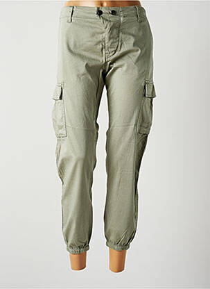 Pantalon 7/8 elasticitate mărime normală verde REPLAY femeie