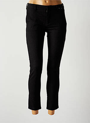 Pantalon 7/8 elasticitate mărime normală negru REIKO femeie