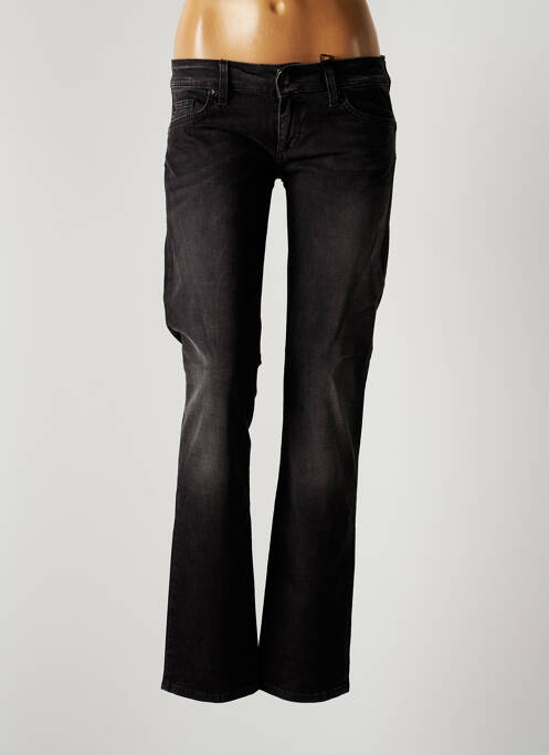 Blugi cu croială dreaptă maro LIU JO femeie