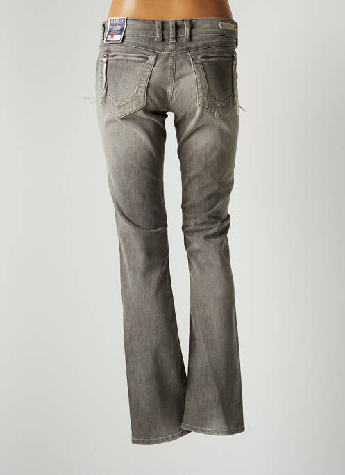 Blugi cu croială dreaptă gri REPLAY femeie