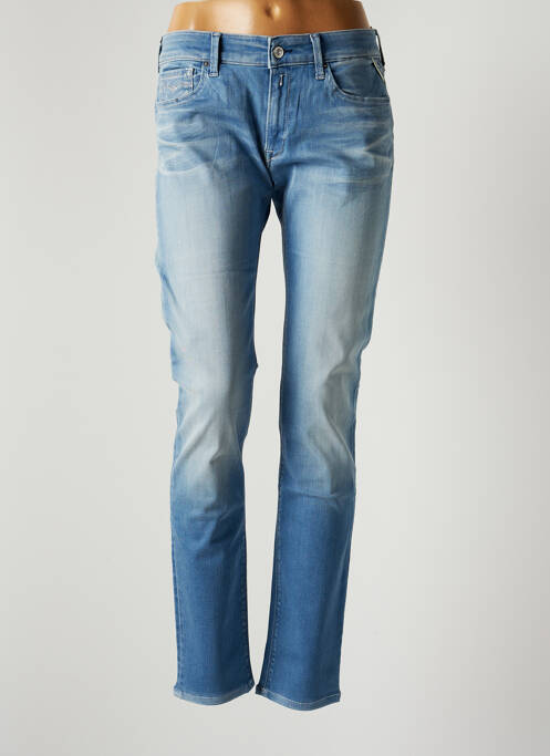 Blugi cu croială slim subțire mărime normală albastru REPLAY femme