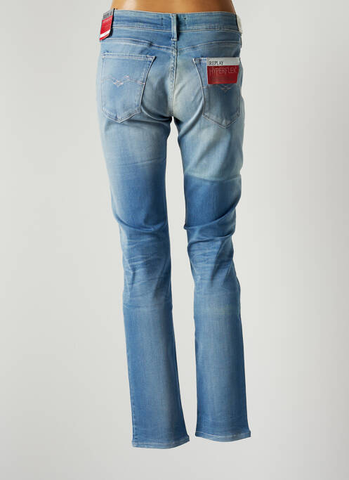 Blugi cu croială slim subțire mărime normală albastru REPLAY femme