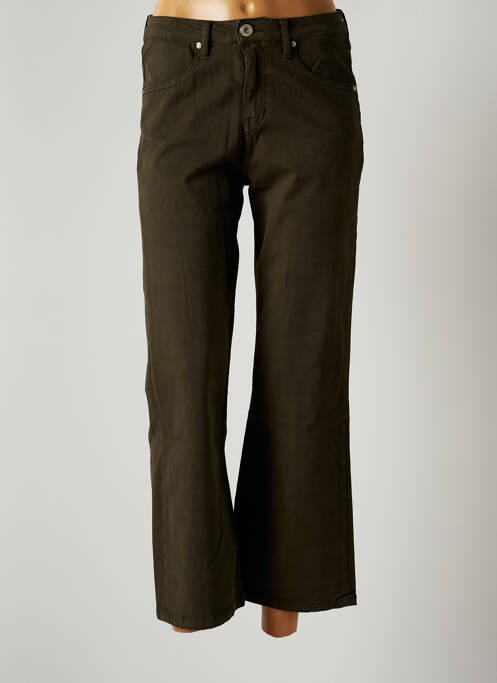 Pantalon 7/8 verde DENIM STUDIO femeie