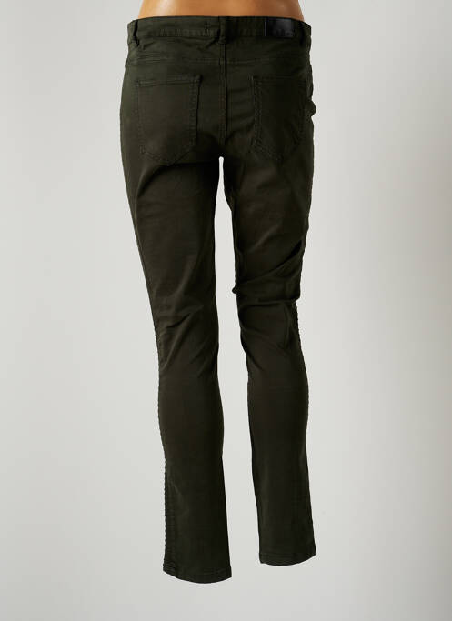 Pantalon slim verde CARLA KOPS femeie