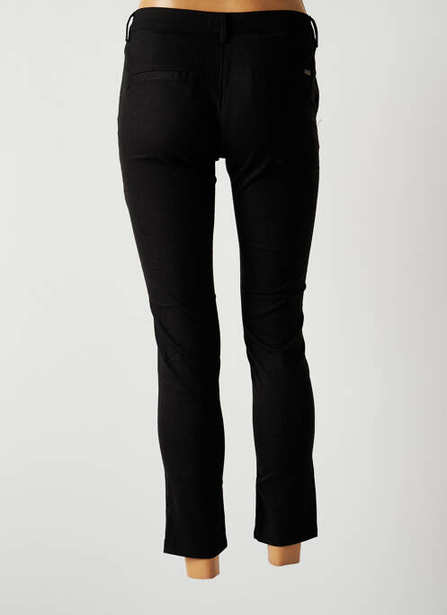 Pantalon 7/8 elasticitate mărime normală negru REIKO femme