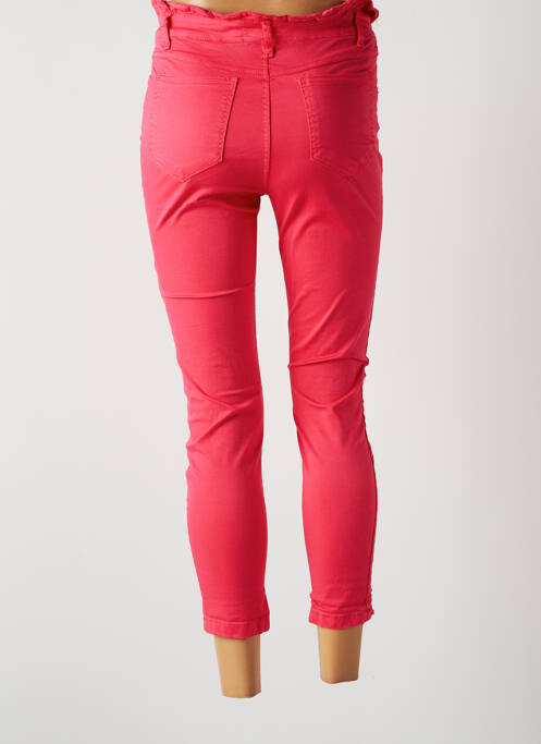 Pantalon 7/8 roz BISCOTE femeie