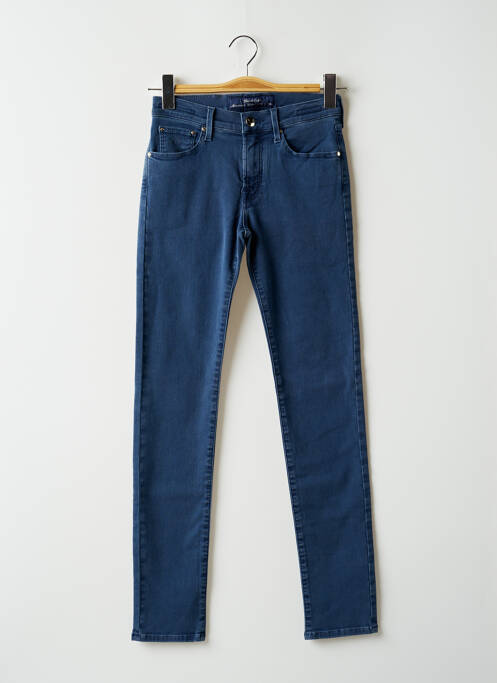 Blugi cu croială slim albastru JACOB COHEN femeie