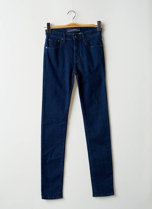 Blugi cu croială slim albastru JACOB COHEN femeie