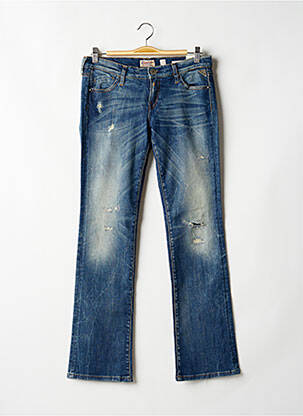 Blugi bootcut selecție denim talie joasă albastru REPLAY femeie