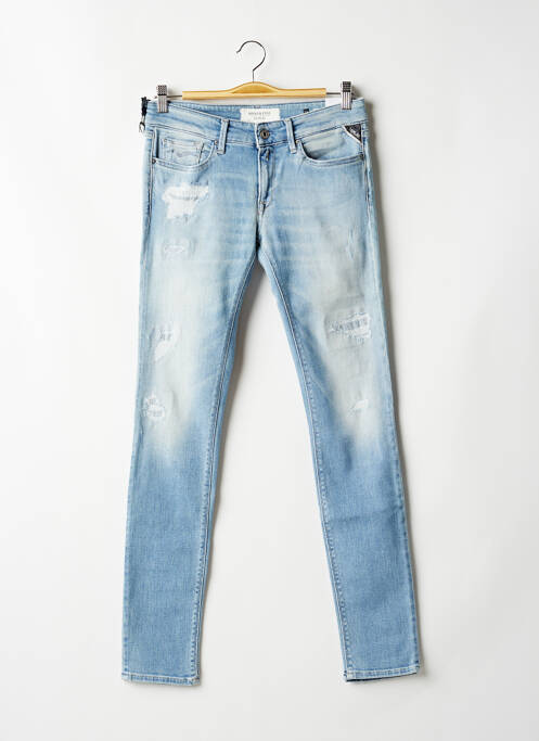 Blugi skinny albastru REPLAY femeie