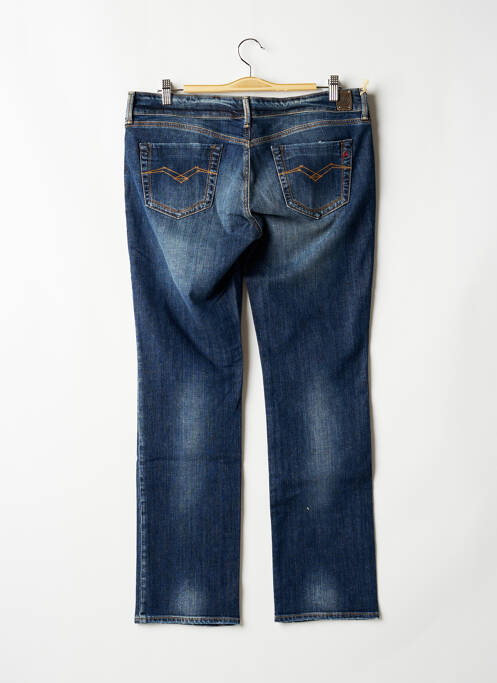 Blugi cu croială dreaptă albastru REPLAY femeie