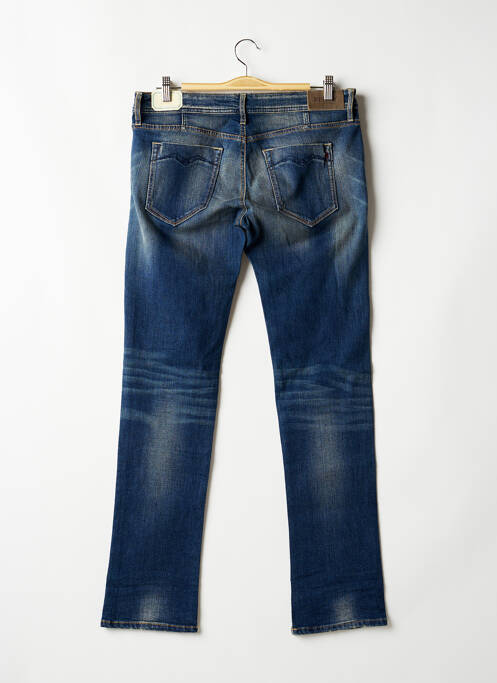 Blugi cu croială dreaptă albastru REPLAY femeie