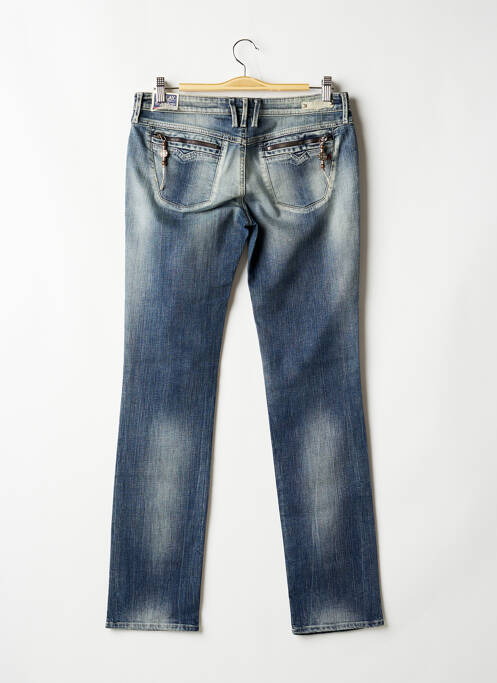 Blugi cu croială slim albastru REPLAY femeie