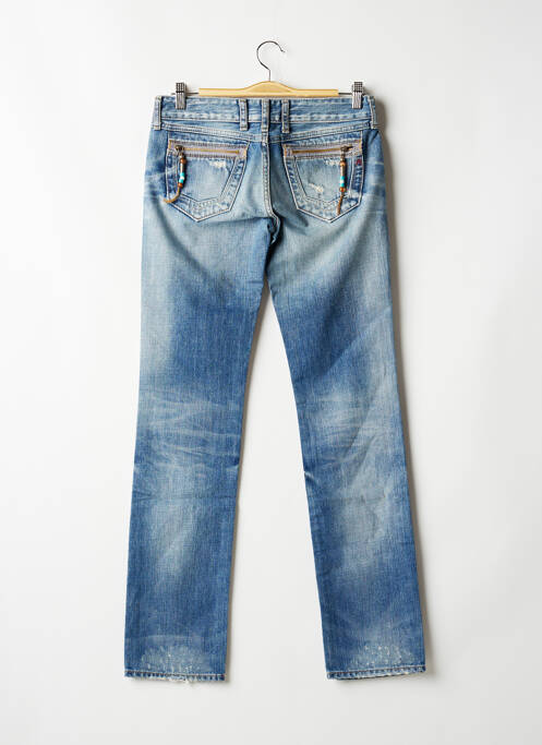 Blugi cu croială dreaptă albastru REPLAY femeie