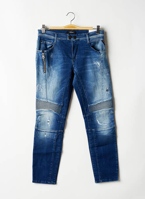 Pantalon 7/8 albastru REPLAY femeie