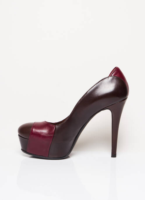 Pantofi cu toc maro FIORIFRANCESI femeie