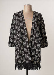Jachete kimono finisaj cu franjuri negru O'NEILL femeie